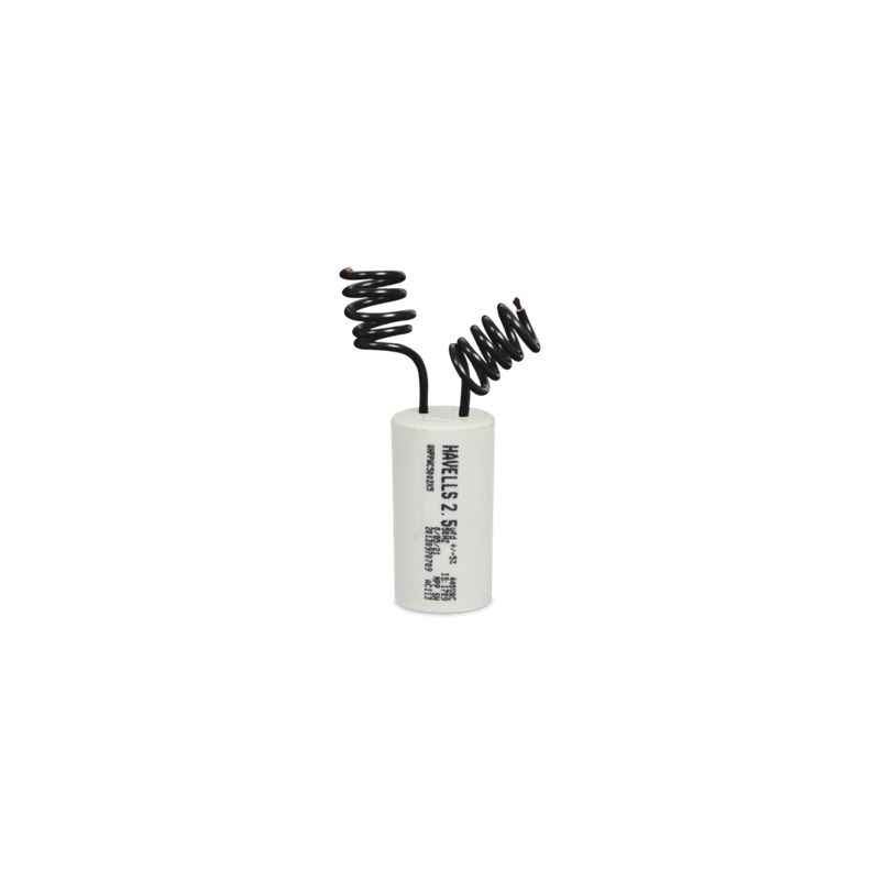 Havells 12.5µF Motor Capacitor, QHPPWS5012X5 (Pack of 50)