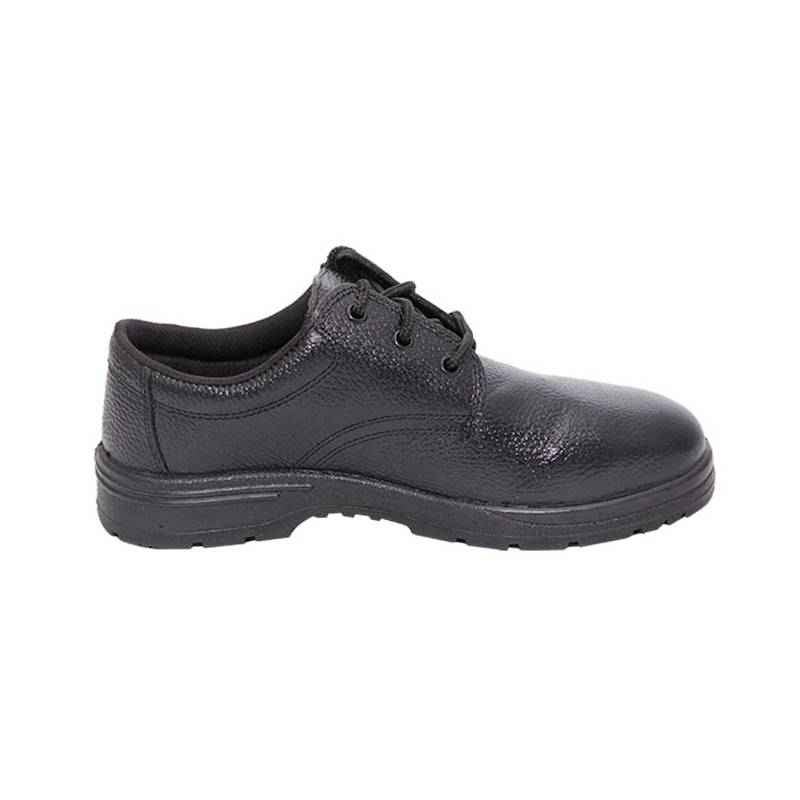 Lancer TP 200 Steel Toe Black Work Safety Shoes, Size: 11