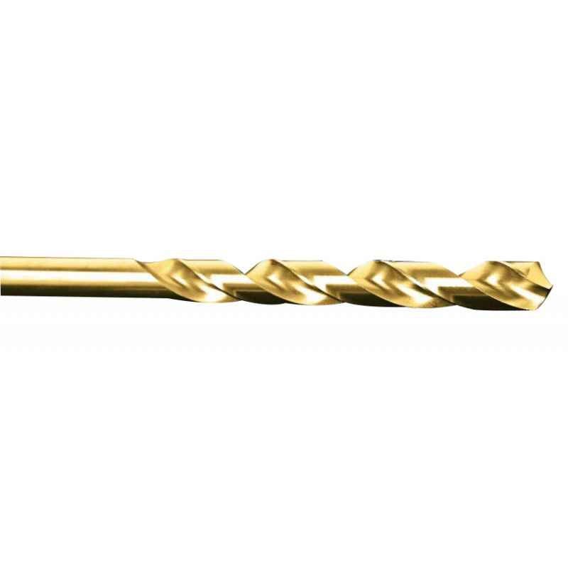 Miranda 3.57mm M2 Gold Jobber Series HSS Parallel Shank Drill (Pack of 10)