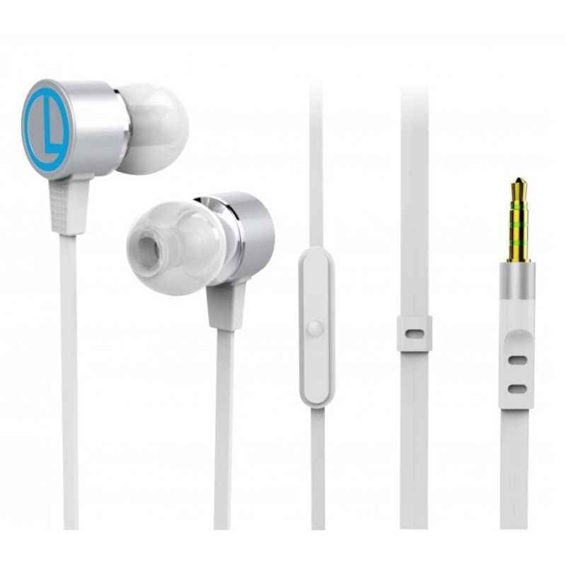 Portronics Conch 202 POR 615 White In-Ear Wired Earphone