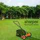 Sharpex Manual Lawn Mower with Grass Collector, Blade Size: 16 inch