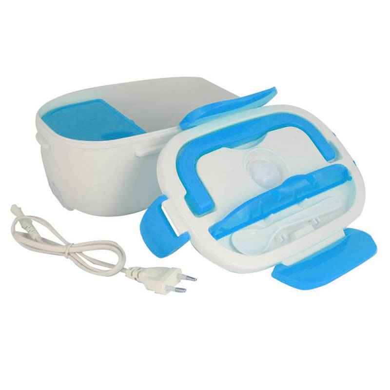 Kawachi 40W Blue Lunch Box with 2 Bottles, C97