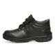 Hillson Rockland Steel Toe Black Work Safety Shoes, Size: 8