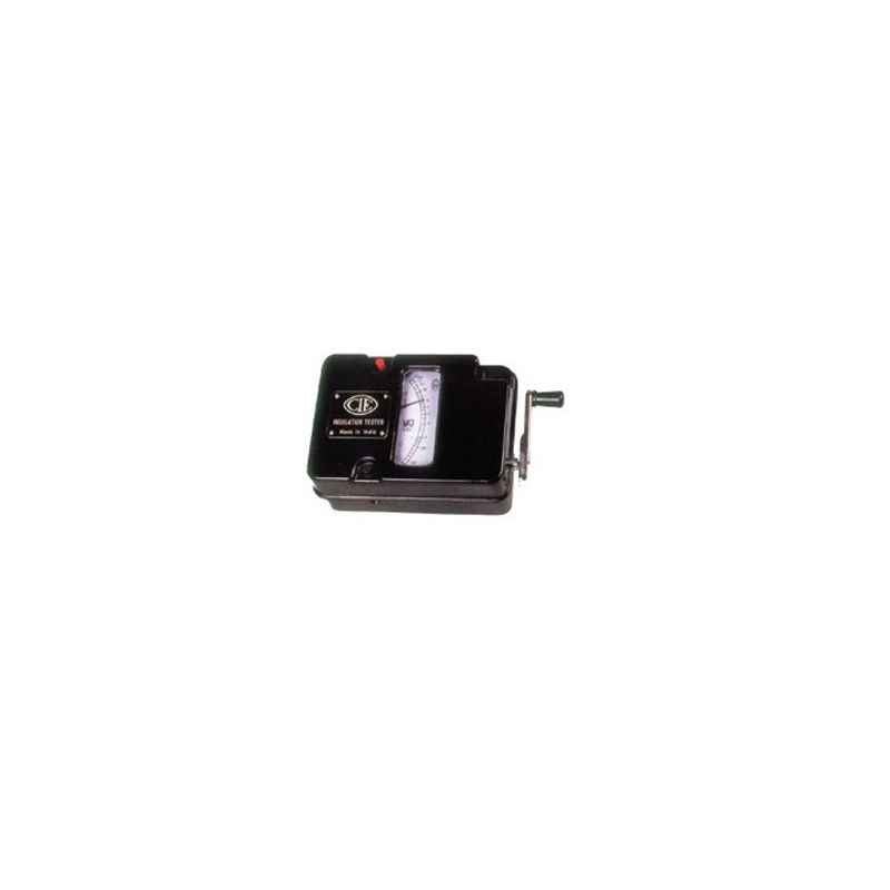 CIE 555 Hand Driven 500V Generator Insulation Tester, 0-200 Megaohm