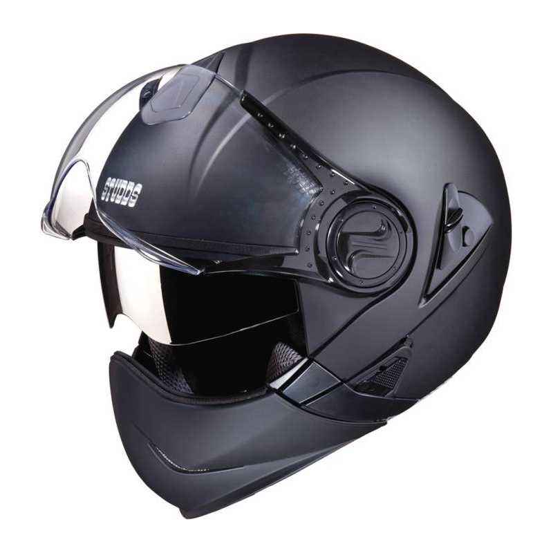 Studds Downtown Black Full Face Helmet, Size (Large, 580 mm)