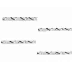 Kamal 1x4 Eco Stainless Steel Coat Hook, ACC-1060 (Pack of 4)