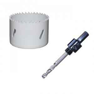 GE Tech 76mm Steel Holesaw With Arbor