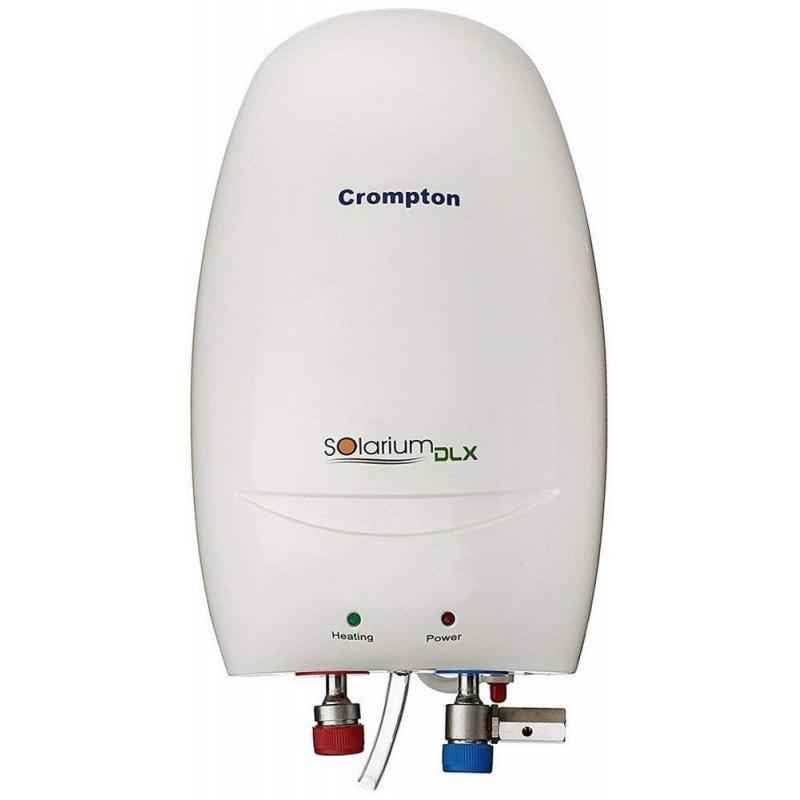 Crompton 3 Litre Solarium Deluxe Ivory Instant Geyser and Water Heater, AIWH03PC1