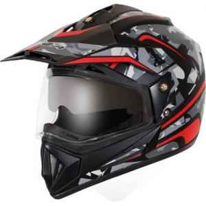 vega off road helmet red