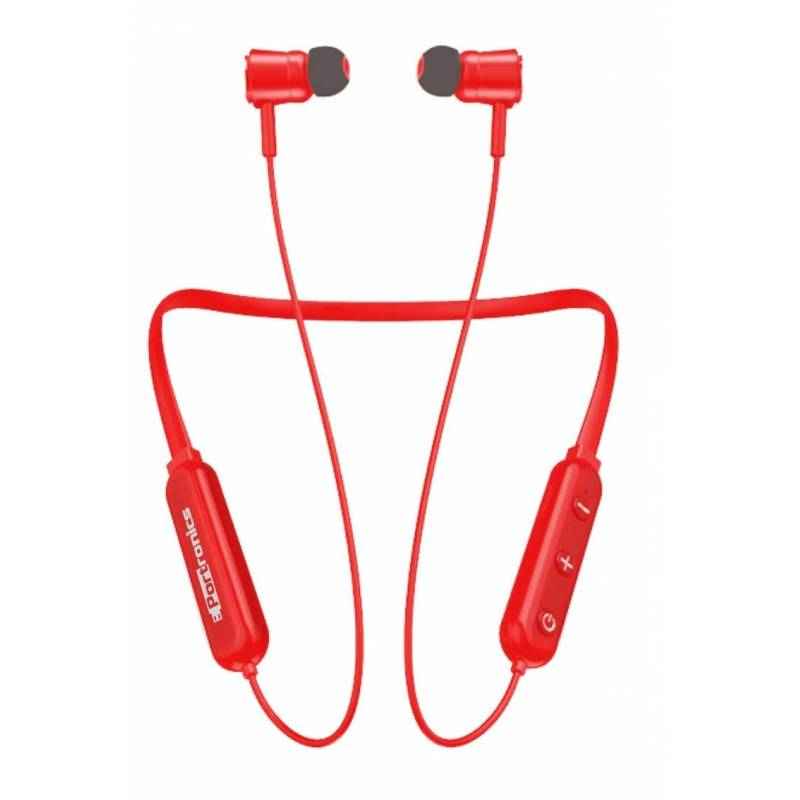 Portronics Harmonics 208 POR 933 Red Bluetooth Stereo Headset