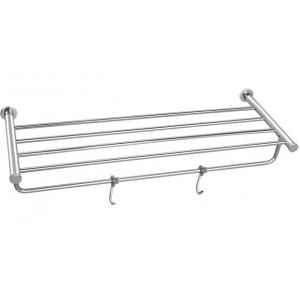 Abyss ABDY-0727 24 Inch Glossy Finish Stainless Steel Bathroom Towel Rack