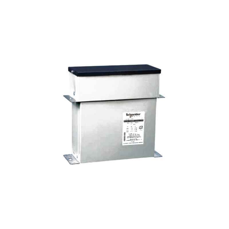 Schneider 37.7kVAr 525V Rectangular Detuned Filter Application Capacitor, MEHVBHDY377A52