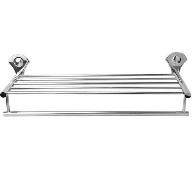 Abyss ABDY-1156 24 Inch Glossy Finish Stainless Steel Bathroom Towel Rack