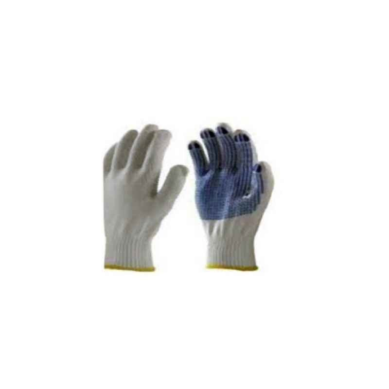 Frontier Single Dotted Hand Gloves, Length: 8 Inch