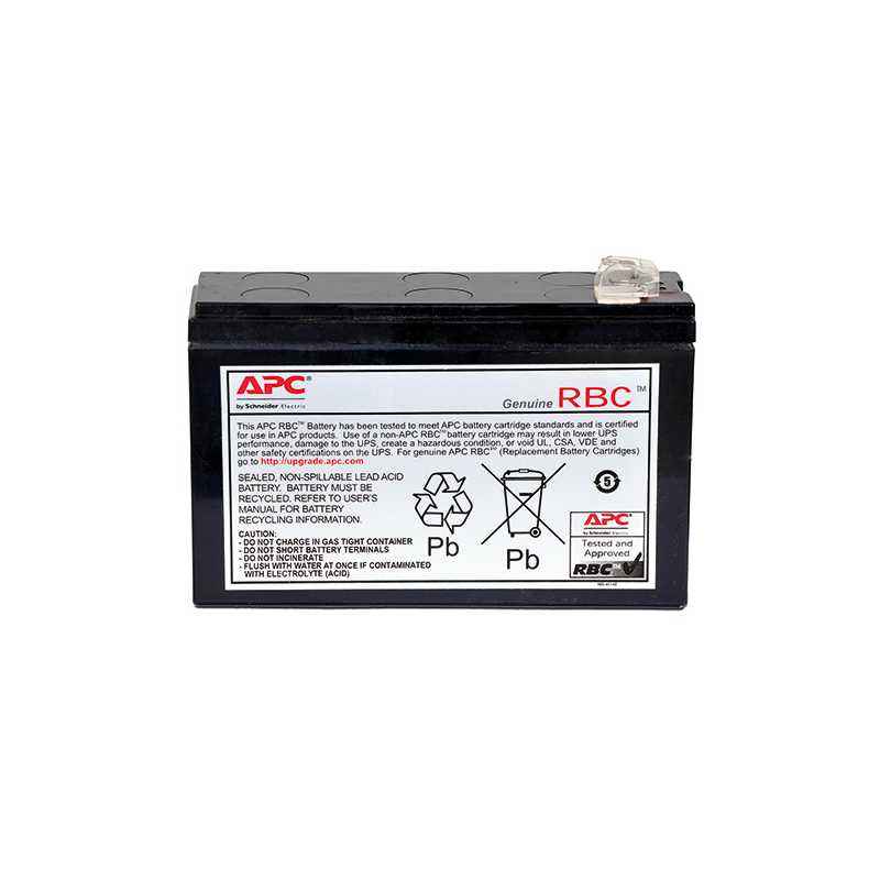 APC Replacement Battery Cartridge for UPS, RBC 125