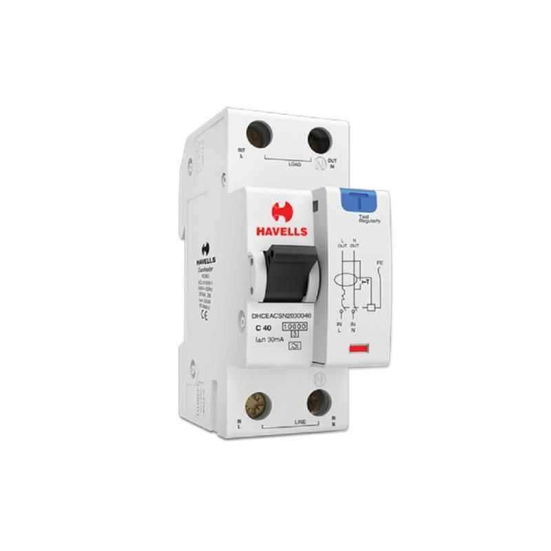 Havells SPN-2M RCBO-A Type(30mA)-DHCEACSN2030040