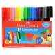 Faber-Castell Connector Pen Set, 153016 (Pack of 15)