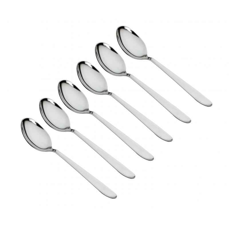 Elegante Sigma Stainless Steel Dessert Spoon, SL-033 (Pack of 6)