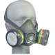 Venus Combo of Venus V-800-7800-ABEK1-P2R Grey Medium Dual Filter Half Mask Respirator