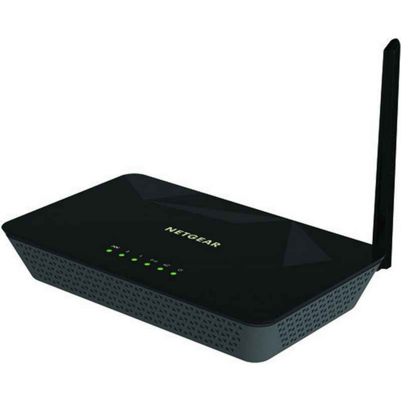 Netgear D500 Black Wi-Fi DSL Built-in ADSL2+ Modem Router