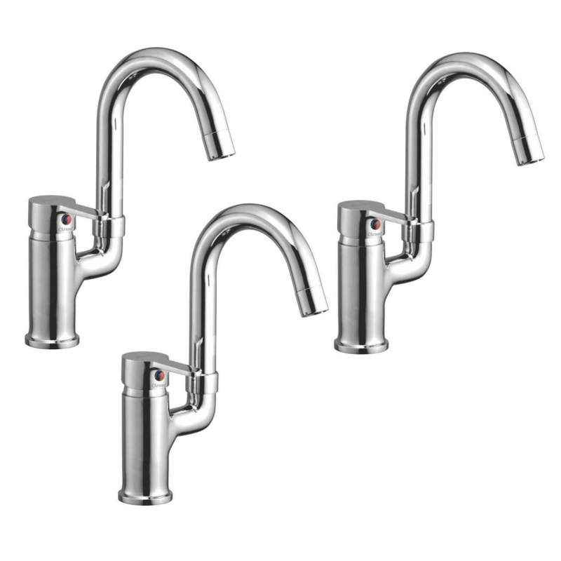 Oleanna ORANGE Single Lever Table Mounted Sink Mixer, O-11 (Pack of 3)