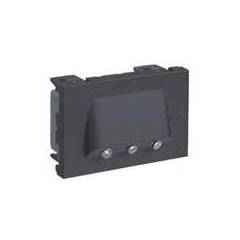Legrand Arteor 2 Module 230V Square Magnesium Skirting Light With Detector (LED), 5727 26
