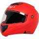 Vega Crux DX Motorbike Red Full Face Helmet, Size (Medium, 580 mm)