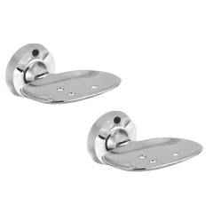 Kamal Elegant Brass Soap Dish Holder, ACC-0985-S2 (Pack of 2)