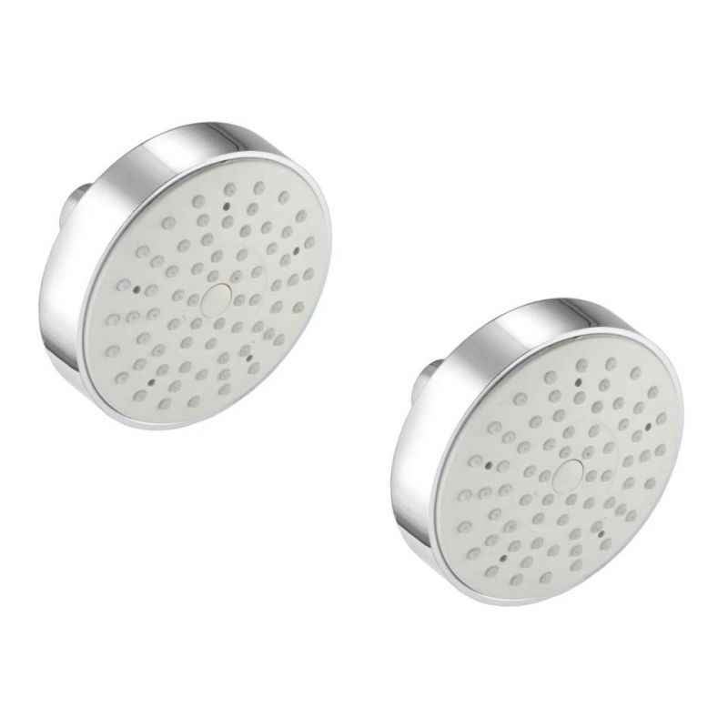 Kamal 4 Inch Opal Shower Head without Arm, OHS-0016-S2 (Pack of 2)