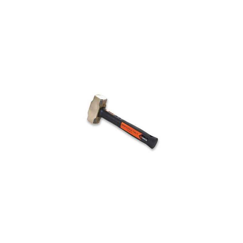 Groz 1.8Kg Brass Head Sledge Hammer, SHID/4/16/BR, Length: 12 Inch