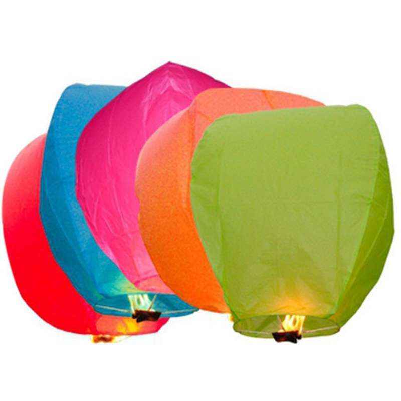 Dizionario VH20 Multicolor Paper Sky Lantern (Pack of 5)