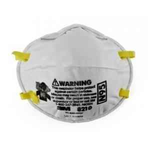 3M N95 Particulate Respirator Mask, 8210 (Pack of 8)