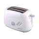 Morphy Richards AT-204 800W White Pop Up Toaster, 370047
