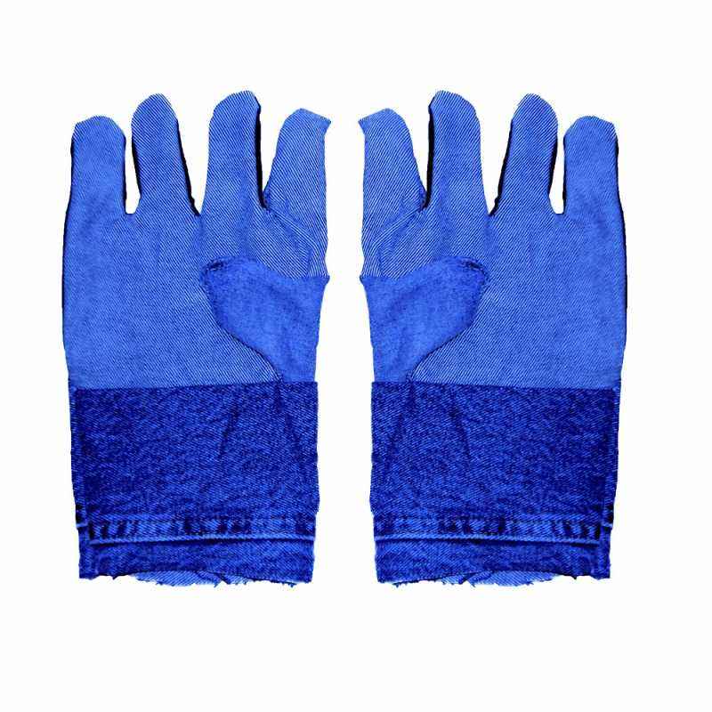 KBP 12 Inch Denim Blue Jeans Hand Gloves (Pack of 10)
