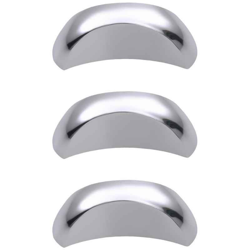 Abyss ABDY-1189 Chrome Finish Stainless Steel Cabinet Knobs (Pack of 3)