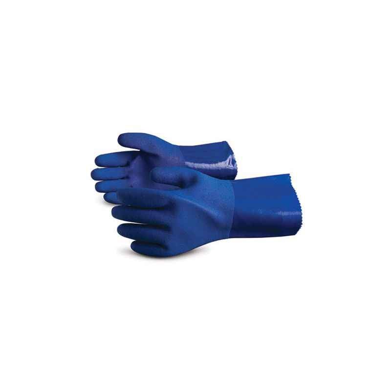 Gripwell PVC Dipped  Blue with Jercyuff Hand Gloves (Pack of 20)