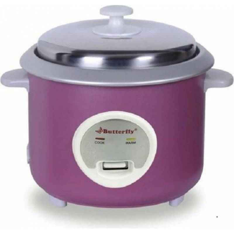 Butterfly Iris 1.8 Litre Purple Electric Rice Cooker