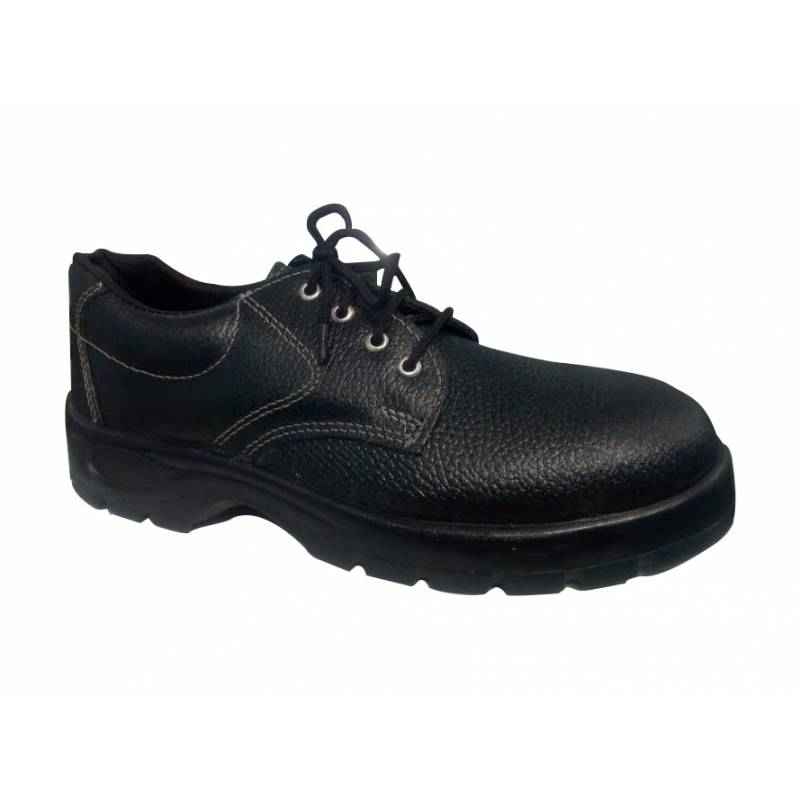 Nova Safe Racer Steel Toe Black Safety Shoes, Size: 7