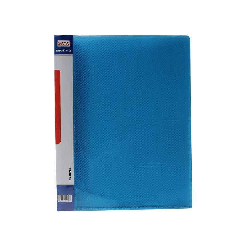 Saya Tr. Blue Report File -Superior A4, Dimensions: 240 x 15 x 310 mm (Pack of 10)