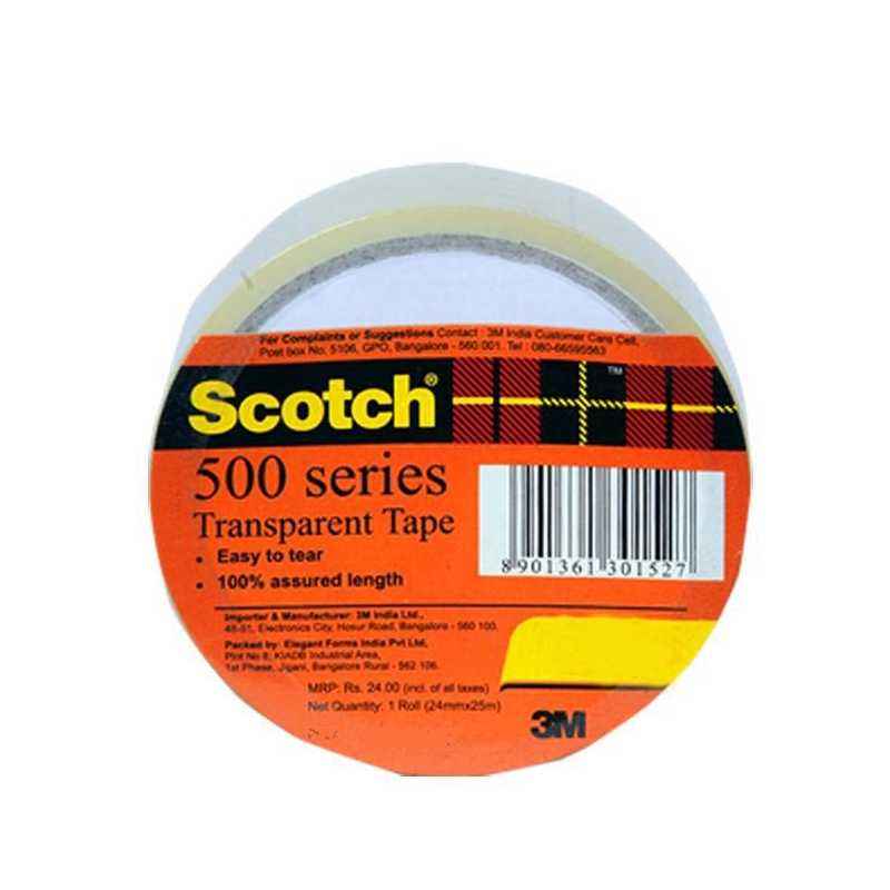 3M 12mm Transparent Small Tapes (Pack of 30)
