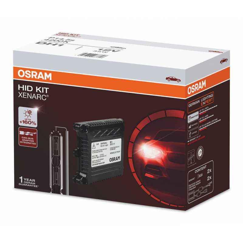 Osram DH1 Xenon 4200K EECO HID Conversation Kit (12V, 35W)
