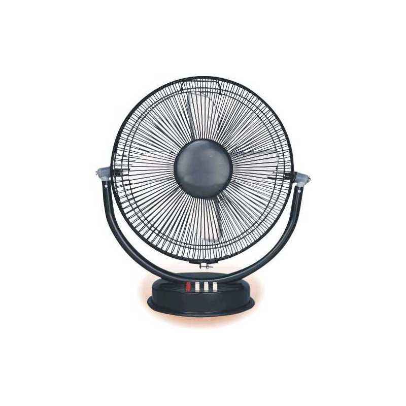 Lucent 2800rpm All Purpose Black Table Fan, Sweep: 300 mm