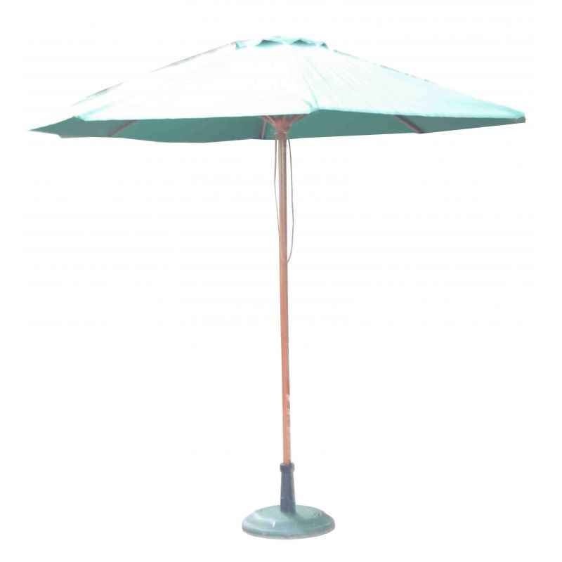 Ventura VF JJCP 01 Green Round Foldable Umbrella with Base