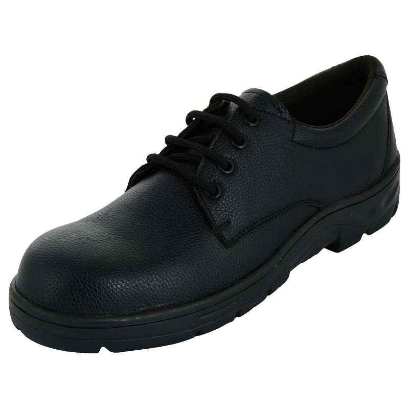 Da-Dhichi RA-04 Steel Toe Black Safety Shoes, Size: 8