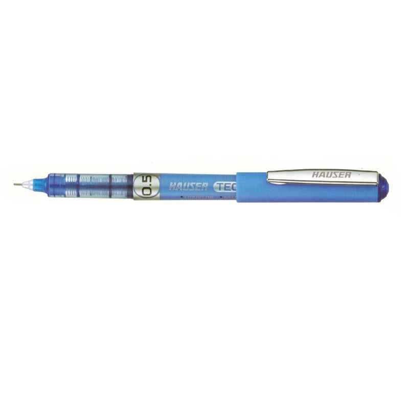 Hauser Tech ink 5 Liquid Blue Pen (Pack of 5)