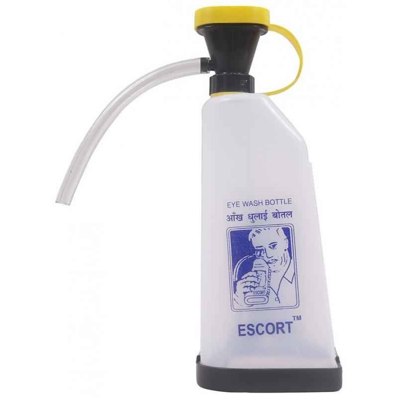 Escorts 500ml Emergency Wall Mounted Eye Wash Bottle