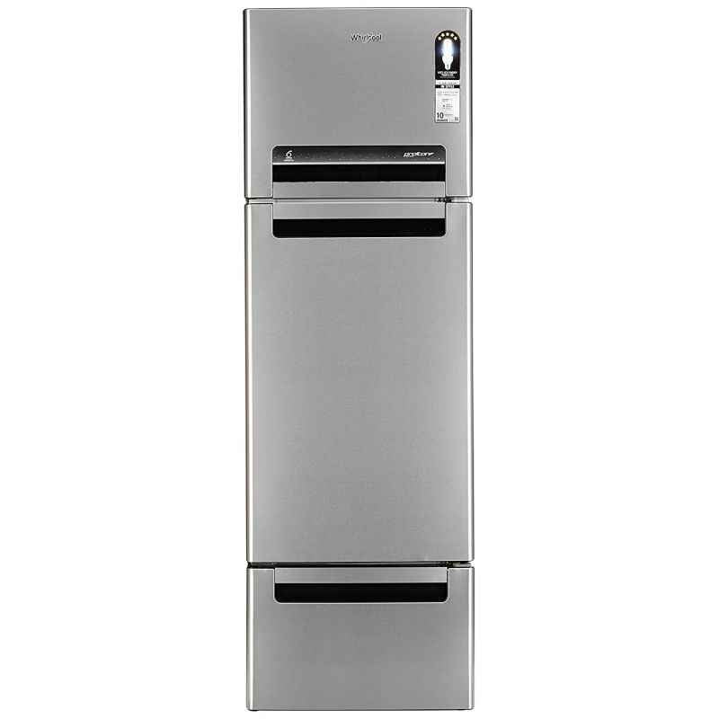 Whirlpool 330 Litre Alpha Steel Frost Free Multi-Door Refrigerator, FP 343D Protton Roy (2017)