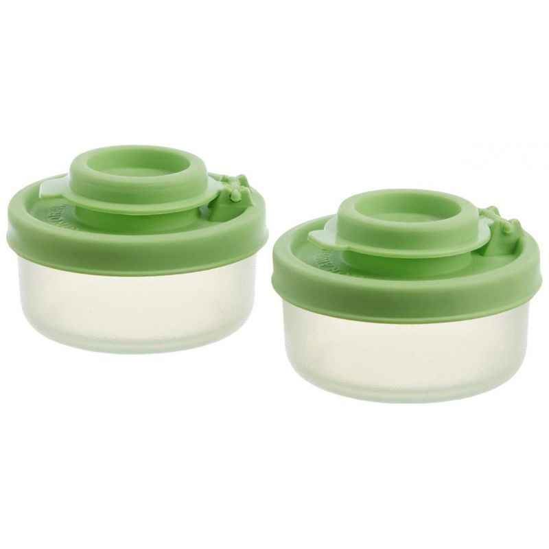 Signoraware Parrot Green Nano Small Spice Shaker, 233 (Pack of 2)
