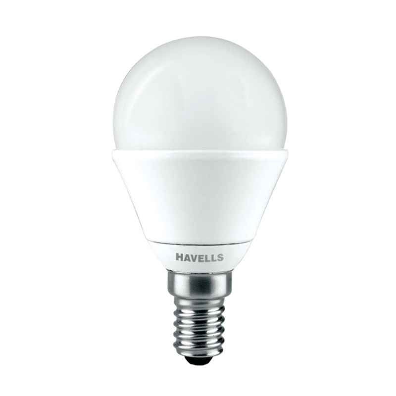Havells Adore 3W E14 Ball Warm White LED Bulb, LHLDEROEMD8X003