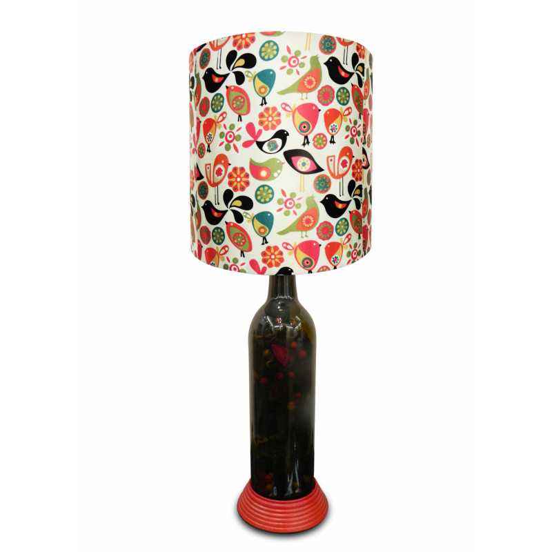 What Scrap Colorful Bird Table Lamp